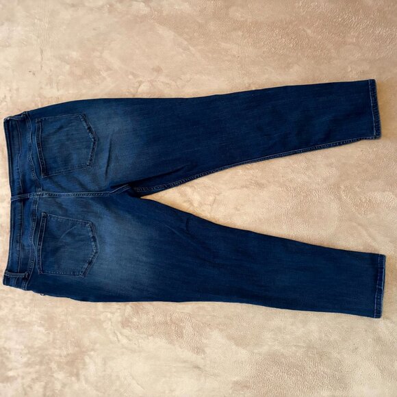 Lee Riders Midrise Skinny Jeans Dark Wash Stretch Denim - Picture 6 of 6